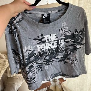 Nike Crop Top “The Force Is Female”
